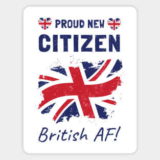 Proud New British Citizen. Citizenship Ceremony. Magnet